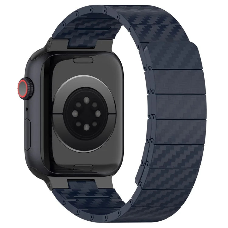 KALEBOL KLB-XWCX-001 For Apple Watch Series 9 8 7 41mm / 6 5 4 SE (2022) SE (2023) SE 40mm / 3 2 1 38mm Magnetic PC Watch Band
