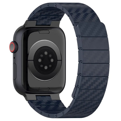 KALEBOL KLB-XWCX-001 For Apple Watch Series 9 8 7 41mm / 6 5 4 SE (2022) SE (2023) SE 40mm / 3 2 1 38mm Magnetic PC Watch Band