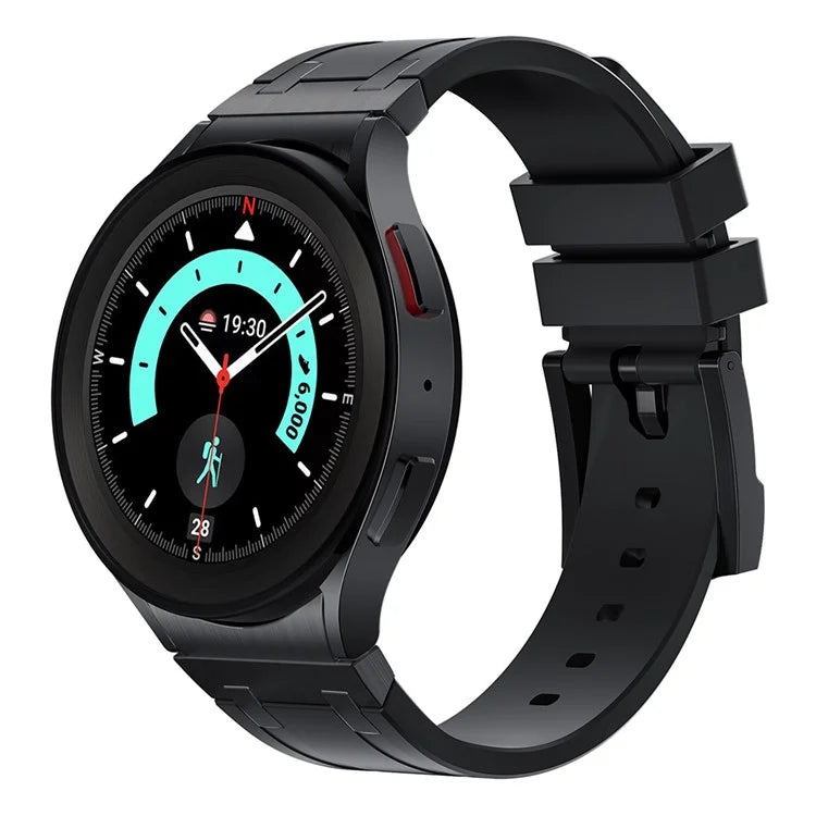 KALEBOL KLB-CXGJ-001 For Samsung Galaxy Watch5 40mm / Galaxy Watch6 Classic 43mm Silicone Watch Strap