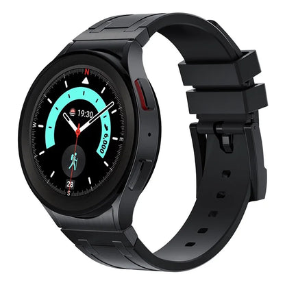 KALEBOL KLB-CXGJ-001 For Samsung Galaxy Watch5 40mm / Galaxy Watch6 Classic 43mm Silicone Watch Strap