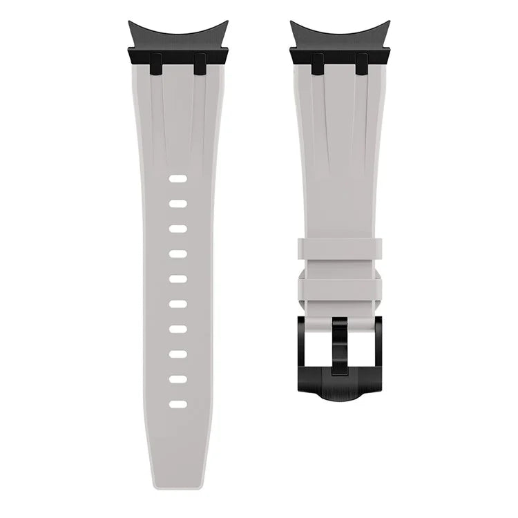 KALEBOL KLB-CXGJ-001 For Samsung Galaxy Watch5 40mm / Galaxy Watch6 Classic 43mm Silicone Watch Strap+Starlight