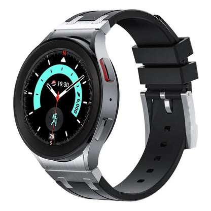 KALEBOL KLB-CXGJ-001 For Samsung Galaxy Watch5 40mm / Galaxy Watch6 Classic 43mm Silicone Watch Strap