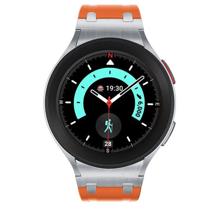 KALEBOL KLB-CXGJ-001 For Samsung Galaxy Watch5 40mm / Galaxy Watch6 Classic 43mm Silicone Watch Strap