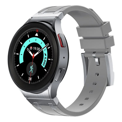 KALEBOL KLB-CXGJ-001 For Samsung Galaxy Watch5 40mm / Galaxy Watch6 Classic 43mm Silicone Watch Strap