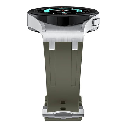 KALEBOL KLB-CXGJ-001 For Samsung Galaxy Watch5 40mm / Galaxy Watch6 Classic 43mm Silicone Watch Strap