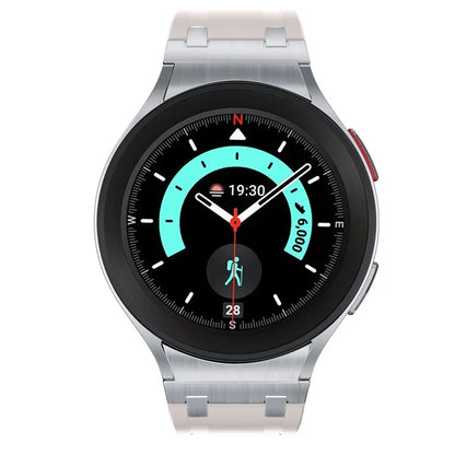 KALEBOL KLB-CXGJ-001 For Samsung Galaxy Watch5 40mm / Galaxy Watch6 Classic 43mm Silicone Watch Strap