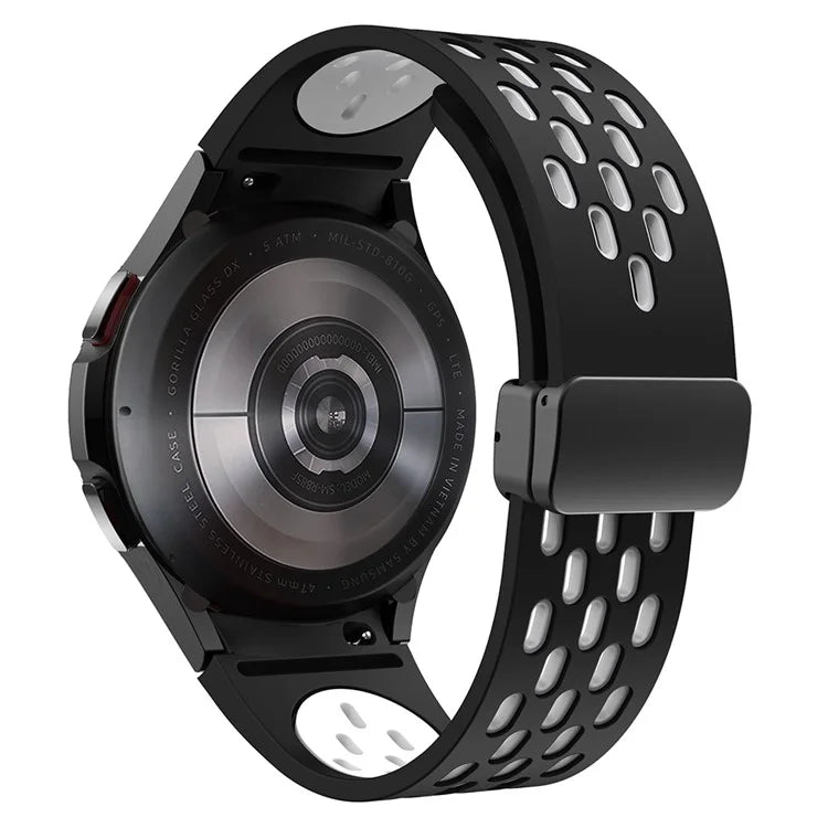 KALEBOL KLB-SSCXKGJ-002 For Samsung Galaxy Watch FE 40mm / Watch4 / Watch 5 / Watch6 Strap with Buckle
