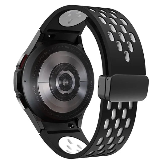 KALEBOL KLB-SSCXKGJ-002 For Samsung Galaxy Watch FE 40mm / Watch4 / Watch 5 / Watch6 Strap with Buckle
