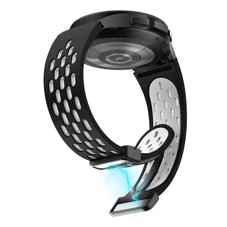 KALEBOL KLB-SSCXKGJ-002 For Samsung Galaxy Watch FE 40mm / Watch4 / Watch 5 / Watch6 Strap with Buckle