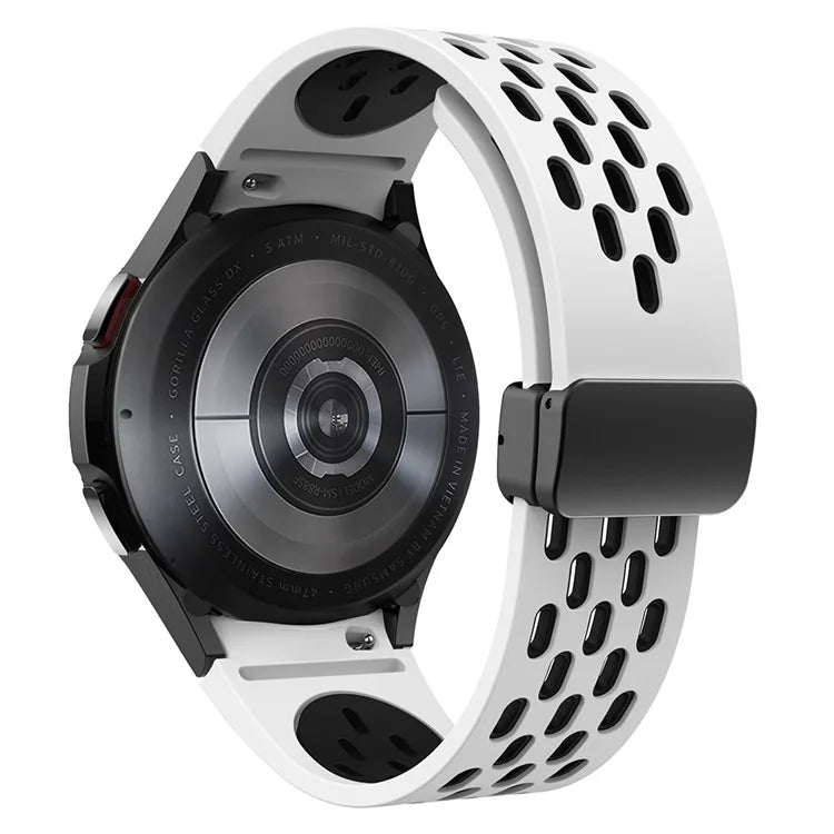 KALEBOL KLB-SSCXKGJ-002 For Samsung Galaxy Watch FE 40mm / Watch4 / Watch 5 / Watch6 Strap with Buckle