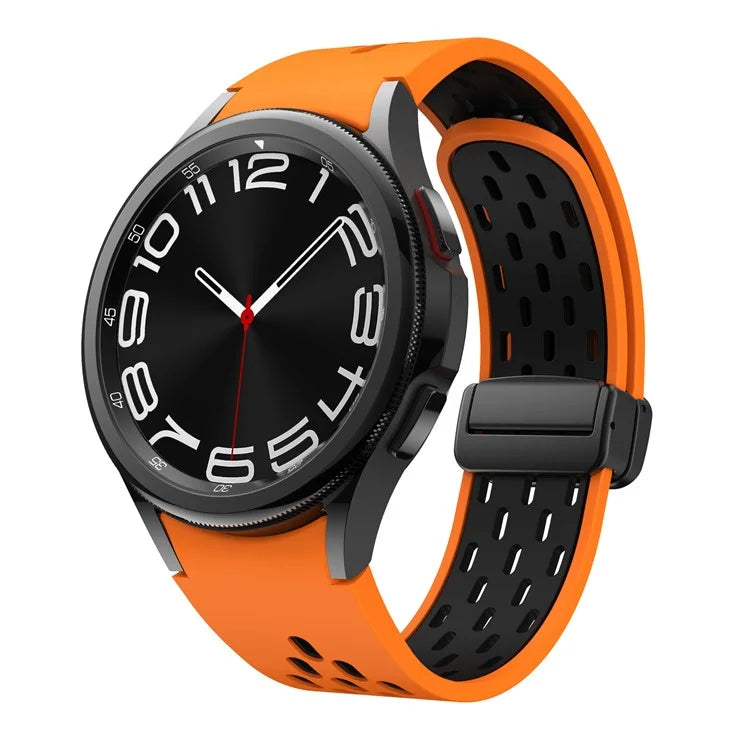 KALEBOL KLB-SSCXKGJ-002 For Samsung Galaxy Watch FE 40mm / Watch4 / Watch 5 / Watch6 Strap with Buckle