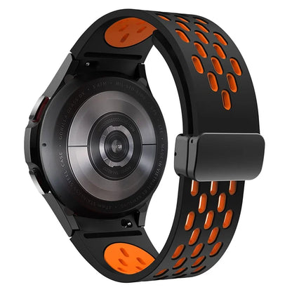 KALEBOL KLB-SSCXKGJ-002 For Samsung Galaxy Watch FE 40mm / Watch4 / Watch 5 / Watch6 Strap with Buckle