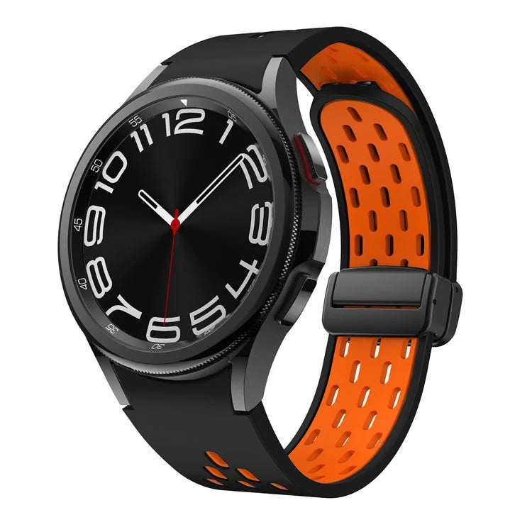 KALEBOL KLB-SSCXKGJ-002 For Samsung Galaxy Watch FE 40mm / Watch4 / Watch 5 / Watch6 Strap with Buckle