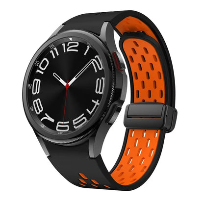 KALEBOL KLB-SSCXKGJ-002 For Samsung Galaxy Watch FE 40mm / Watch4 / Watch 5 / Watch6 Strap with Buckle