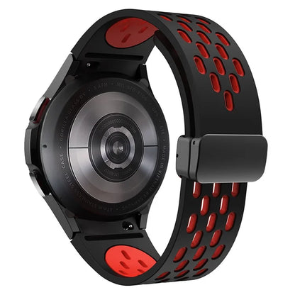KALEBOL KLB-SSCXKGJ-002 For Samsung Galaxy Watch FE 40mm / Watch4 / Watch 5 / Watch6 Strap with Buckle
