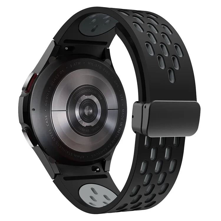 KALEBOL KLB-SSCXKGJ-002 For Samsung Galaxy Watch FE 40mm / Watch4 / Watch 5 / Watch6 Strap with Buckle