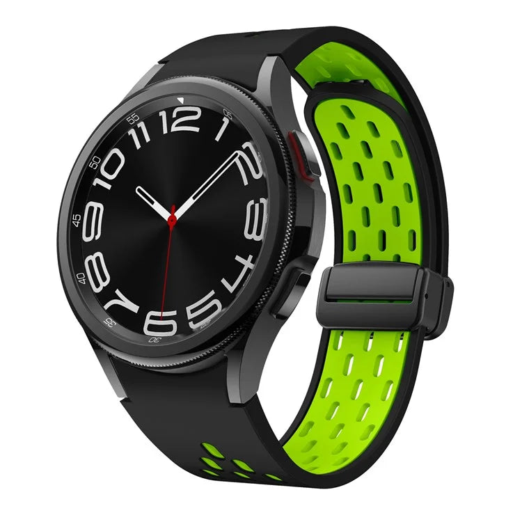 KALEBOL KLB-SSCXKGJ-002 For Samsung Galaxy Watch FE 40mm / Watch4 / Watch 5 / Watch6 Strap with Buckle