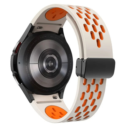 KALEBOL KLB-SSCXKGJ-002 For Samsung Galaxy Watch FE 40mm / Watch4 / Watch 5 / Watch6 Strap with Buckle