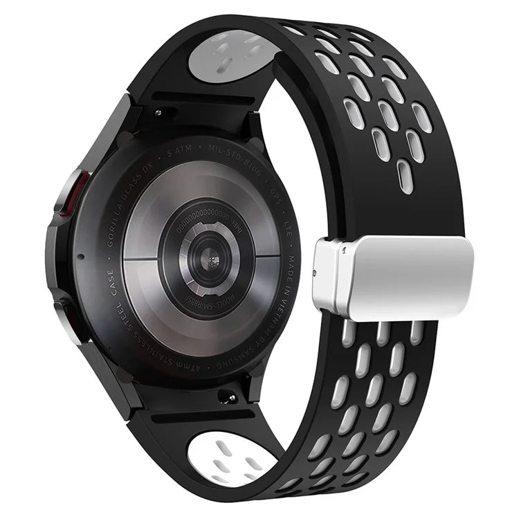 KALEBOL KLB-SSCXKGJ-002 For Samsung Galaxy Watch FE 40mm / Watch4 / Watch 5 / Watch6 Strap with Buckle