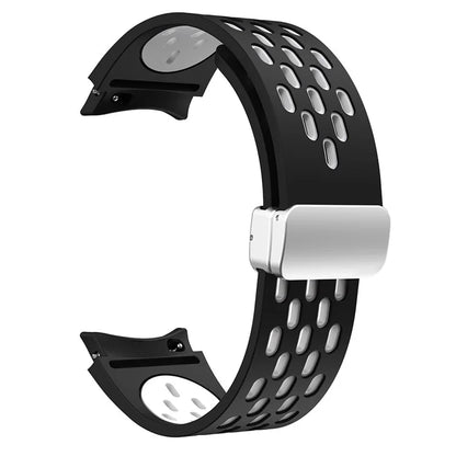 KALEBOL KLB-SSCXKGJ-002 For Samsung Galaxy Watch FE 40mm / Watch4 / Watch 5 / Watch6 Strap with Buckle