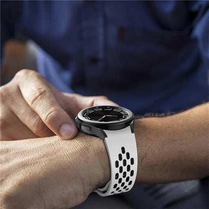 KALEBOL KLB-SSCXKGJ-002 For Samsung Galaxy Watch FE 40mm / Watch4 / Watch 5 / Watch6 Strap with Buckle