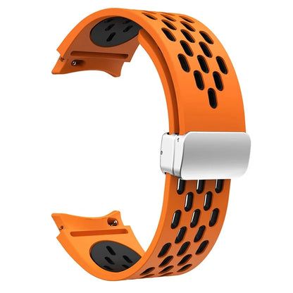 KALEBOL KLB-SSCXKGJ-002 For Samsung Galaxy Watch FE 40mm / Watch4 / Watch 5 / Watch6 Strap with Buckle