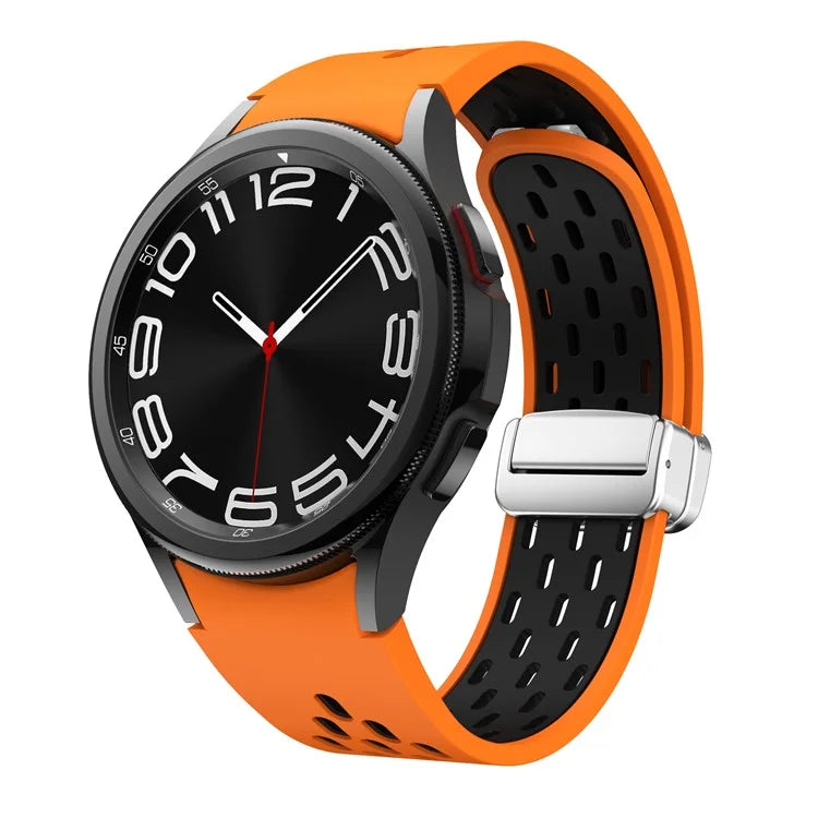 KALEBOL KLB-SSCXKGJ-002 For Samsung Galaxy Watch FE 40mm / Watch4 / Watch 5 / Watch6 Strap with Buckle