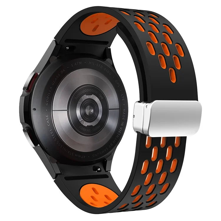 KALEBOL KLB-SSCXKGJ-002 For Samsung Galaxy Watch FE 40mm / Watch4 / Watch 5 / Watch6 Strap with Buckle