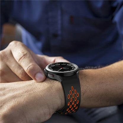 KALEBOL KLB-SSCXKGJ-002 For Samsung Galaxy Watch FE 40mm / Watch4 / Watch 5 / Watch6 Strap with Buckle