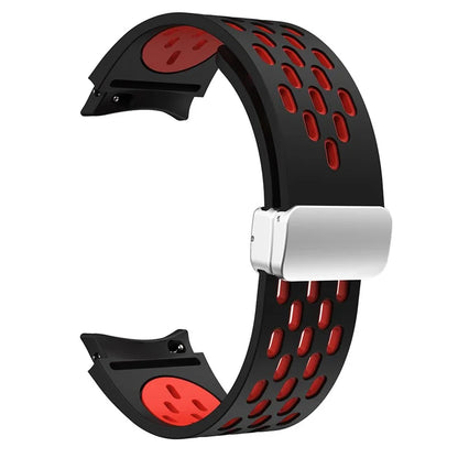 KALEBOL KLB-SSCXKGJ-002 For Samsung Galaxy Watch FE 40mm / Watch4 / Watch 5 / Watch6 Strap with Buckle