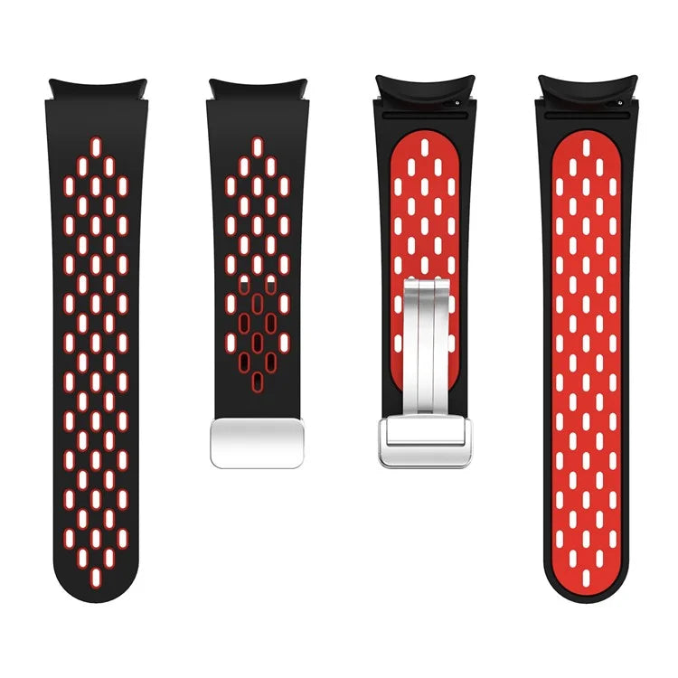 KALEBOL KLB-SSCXKGJ-002 For Samsung Galaxy Watch FE 40mm / Watch4 / Watch 5 / Watch6 Strap with Buckle