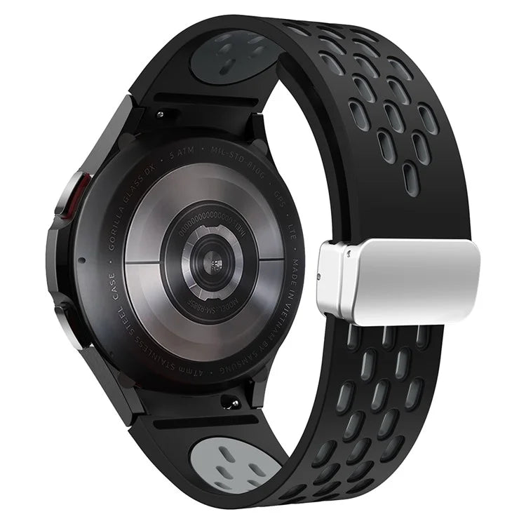 KALEBOL KLB-SSCXKGJ-002 For Samsung Galaxy Watch FE 40mm / Watch4 / Watch 5 / Watch6 Strap with Buckle