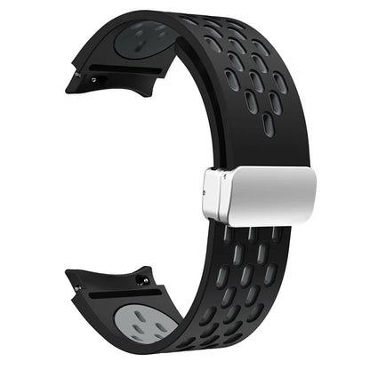 KALEBOL KLB-SSCXKGJ-002 For Samsung Galaxy Watch FE 40mm / Watch4 / Watch 5 / Watch6 Strap with Buckle