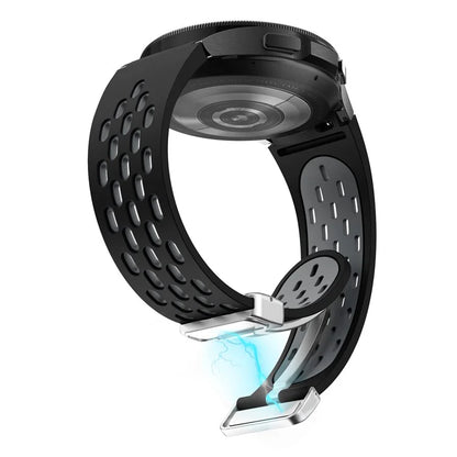 KALEBOL KLB-SSCXKGJ-002 For Samsung Galaxy Watch FE 40mm / Watch4 / Watch 5 / Watch6 Strap with Buckle