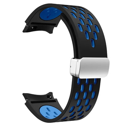 KALEBOL KLB-SSCXKGJ-002 For Samsung Galaxy Watch FE 40mm / Watch4 / Watch 5 / Watch6 Strap with Buckle