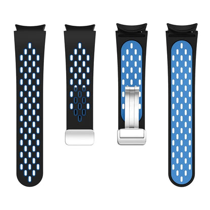 KALEBOL KLB-SSCXKGJ-002 For Samsung Galaxy Watch FE 40mm / Watch4 / Watch 5 / Watch6 Strap with Buckle