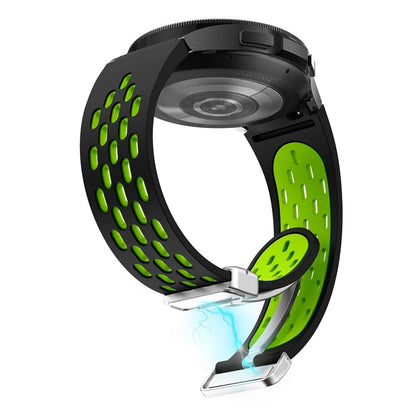 KALEBOL KLB-SSCXKGJ-002 For Samsung Galaxy Watch FE 40mm / Watch4 / Watch 5 / Watch6 Strap with Buckle