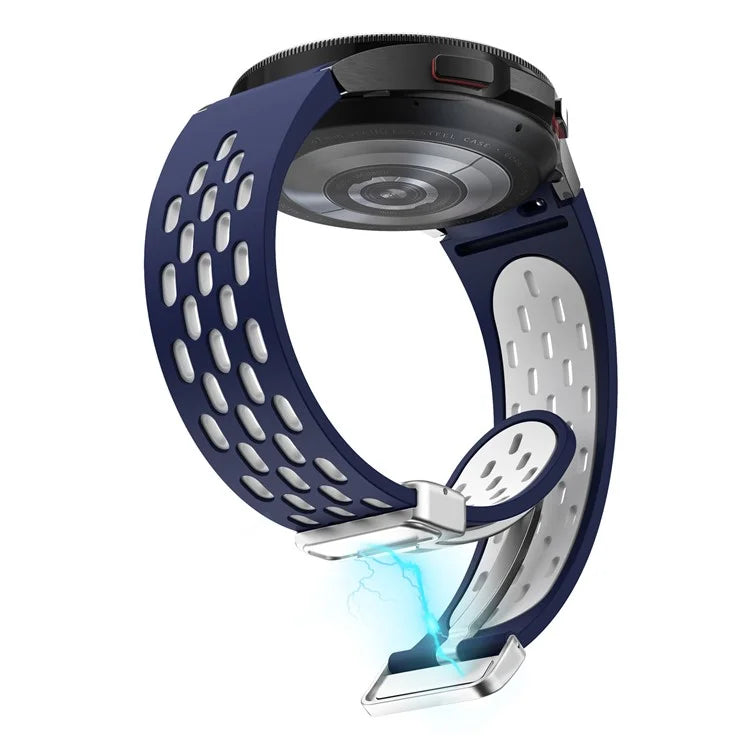 KALEBOL KLB-SSCXKGJ-002 For Samsung Galaxy Watch FE 40mm / Watch4 / Watch 5 / Watch6 Strap with Buckle