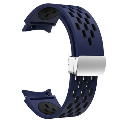 KALEBOL KLB-SSCXKGJ-002 For Samsung Galaxy Watch FE 40mm / Watch4 / Watch 5 / Watch6 Strap with Buckle