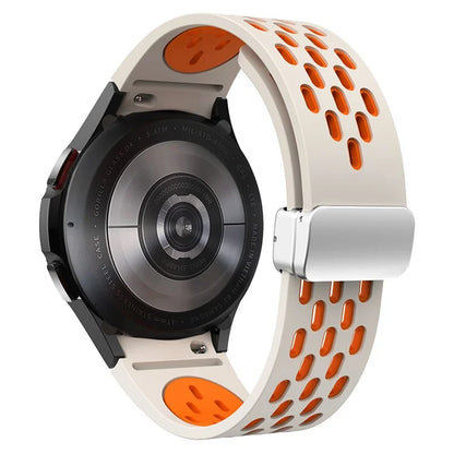KALEBOL KLB-SSCXKGJ-002 For Samsung Galaxy Watch FE 40mm / Watch4 / Watch 5 / Watch6 Strap with Buckle