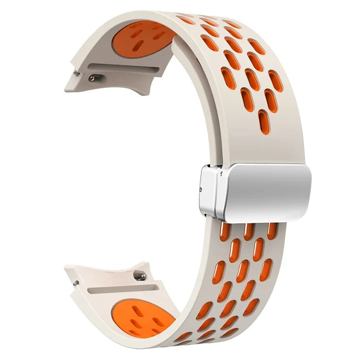 KALEBOL KLB-SSCXKGJ-002 For Samsung Galaxy Watch FE 40mm / Watch4 / Watch 5 / Watch6 Strap with Buckle