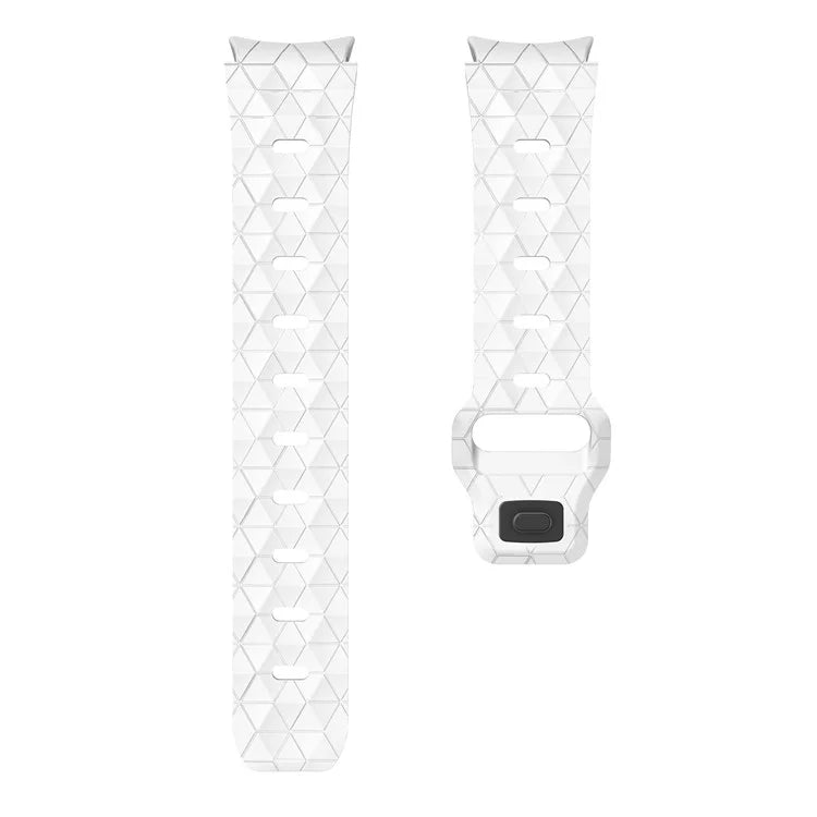 KALEBOL KLB-ZQWFKGJ-001 For Samsung Galaxy Watch FE 40mm / Watch 4 / 5 / 6 Football Pattern Silicone Watch Strap Band