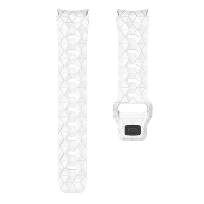 KALEBOL KLB-ZQWFKGJ-001 For Samsung Galaxy Watch FE 40mm / Watch 4 / 5 / 6 Football Pattern Silicone Watch Strap Band