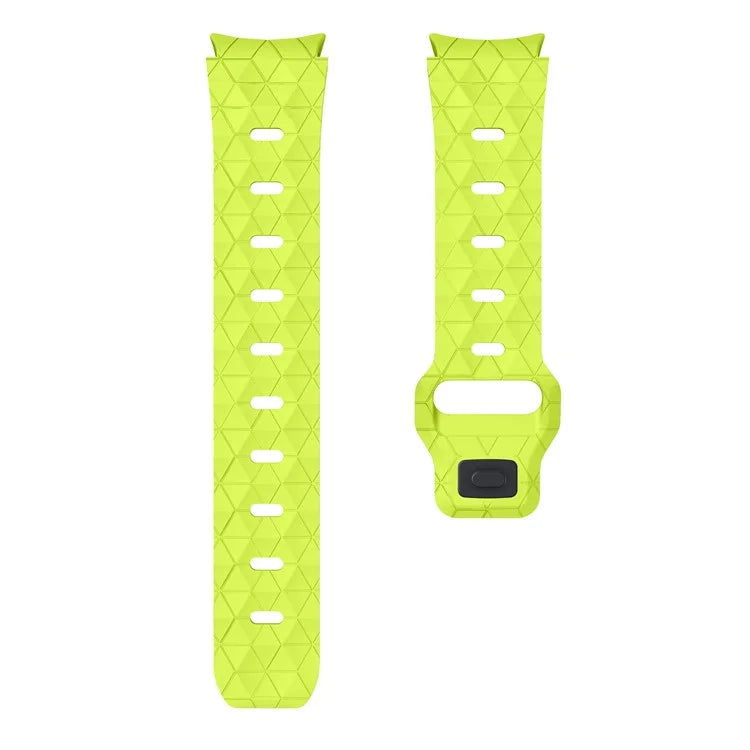 KALEBOL KLB-ZQWFKGJ-001 For Samsung Galaxy Watch FE 40mm / Watch 4 / 5 / 6 Football Pattern Silicone Watch Strap Band
