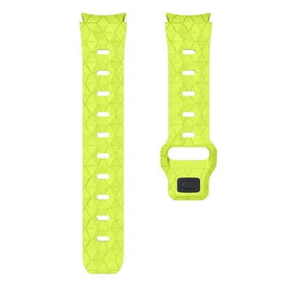 KALEBOL KLB-ZQWFKGJ-001 For Samsung Galaxy Watch FE 40mm / Watch 4 / 5 / 6 Football Pattern Silicone Watch Strap Band