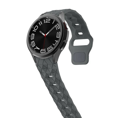 KALEBOL KLB-ZQWFKGJ-001 For Samsung Galaxy Watch FE 40mm / Watch 4 / 5 / 6 Football Pattern Silicone Watch Strap Band