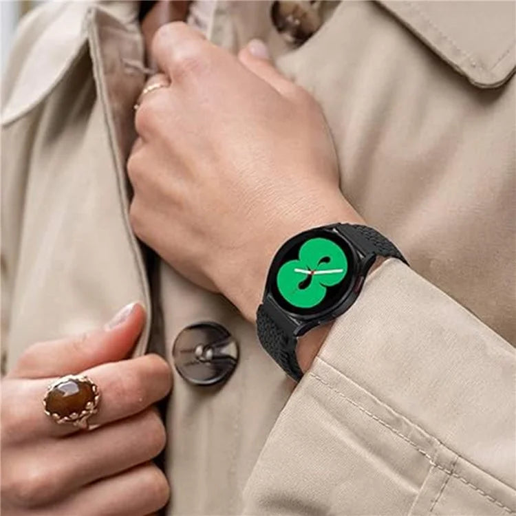 KALEBOL KLB-BZNL-001 For Samsung Galaxy Watch FE 40mm / Watch4 / Watch 5 / Watch 5 Pro / Watch6 Strap Nylon Watch Band