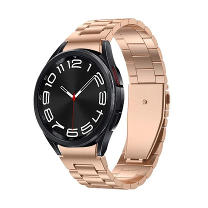 KALEBOL KLB-SZBXG-001 For Samsung Galaxy Watch FE 40mm / Watch4 / Watch 5 / Watch 5 Pro / Watch6 Band Stainless Steel Watch Strap