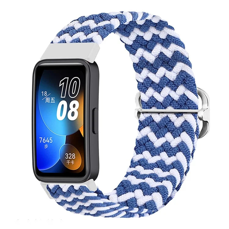 KALEBOL KLB-BZNL-001 For Huawei Band 8 / Band 8 NFC / Band 9 / Band 9 NFC Strap Adjustable Braided Nylon Watch Band