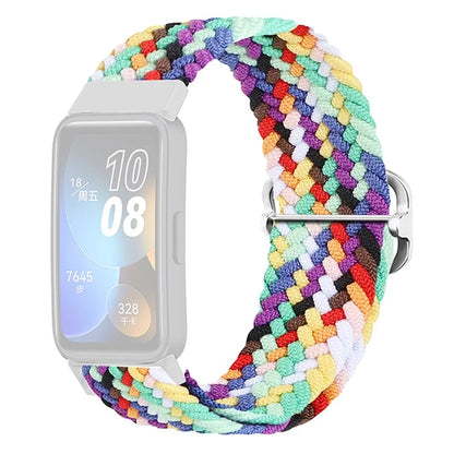 KALEBOL KLB-BZNL-001 For Huawei Band 8 / Band 8 NFC / Band 9 / Band 9 NFC Strap Adjustable Braided Nylon Watch Band